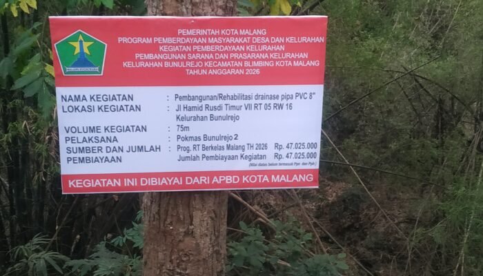 Pemkot Malang Rem Pengadaan Barang di RT Berkelas, Anggaran Harus Berdampak Nyata