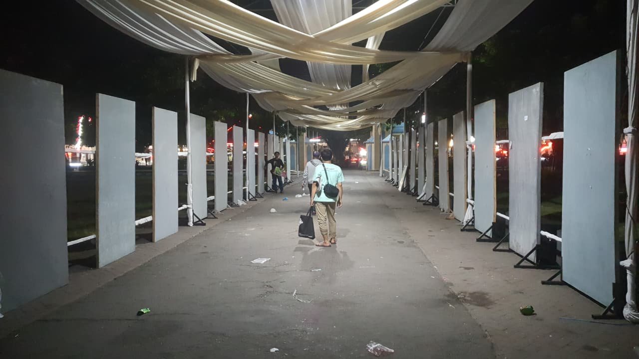 Seniman KOPIJO Kecewa, Pameran Lukisan Lorong Waktu di Jombang Fest Dibongkar