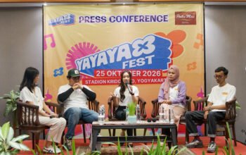 YAYAYA FEST 2026 di Yogyakarta, 100 Persen Donasi Tiket untuk Empat Program Sosial