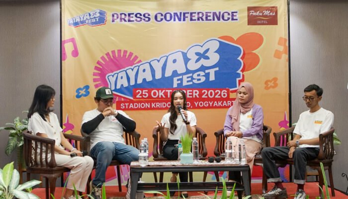 YAYAYA FEST 2026 di Yogyakarta, 100 Persen Donasi Tiket untuk Empat Program Sosial