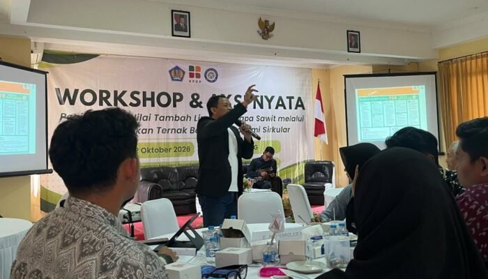 Limbah Sawit Jadi Pakan Ternak, Peternak Malang Raya Dibekali Strategi Bisnis hingga Akses Pembiayaan