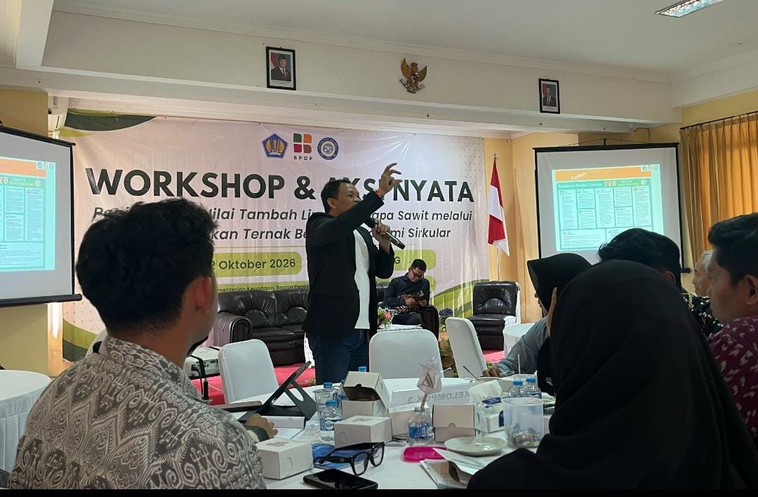 Limbah Sawit Jadi Pakan Ternak, Peternak Malang Raya Dibekali Strategi Bisnis hingga Akses Pembiayaan