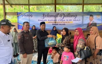 650 Paket Sembako Disalurkan, Pemulihan Sawah dan Bantuan Warga Beutong Masih Dinanti