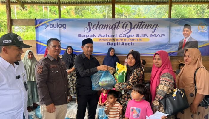 650 Paket Sembako Disalurkan, Pemulihan Sawah dan Bantuan Warga Beutong Masih Dinanti