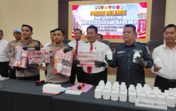 Operasi Sarang Narkoba di Jombang, Polisi Sita 60,26 Gram Sabu dan 2.700 Pil