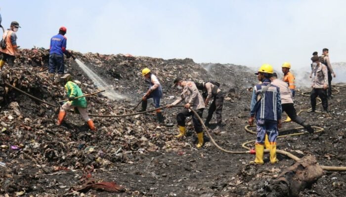 Puntung Rokok Diduga Picu Kebakaran TPA Supiturang, Polresta Malang Kota Tetapkan Satu Tersangka