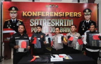 14 Kasus Pencurian Terungkap di Jombang, Polisi Sita 5 Motor dan 7 HP