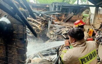 Kobaran Api Hanguskan Rumah Warga Ternyang, Kerugian Ditaksir Rp30 Juta