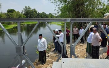 Terputus Sejak 2019, Jembatan Kudubanjar Jombang Segera Dibuka Kembali