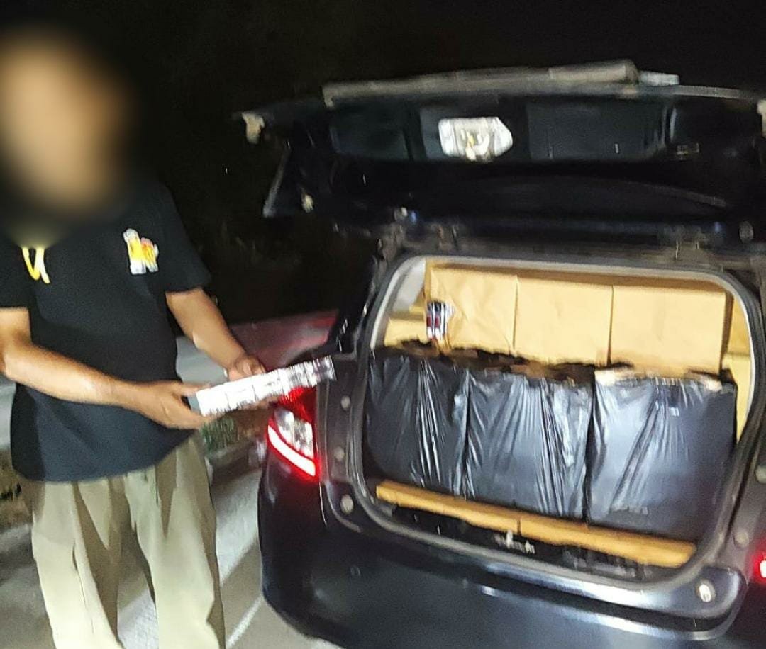 Distribusi Rokok Ilegal Lewat Jalur Tol Terbongkar, Bea Cukai Sita Barang Rp276 Juta