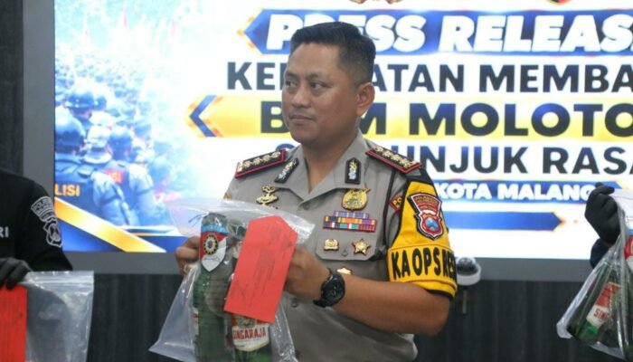 Dugaan Rencana Rusuh di Balai Kota Malang Terbongkar, 12 Orang Jadi Tersangka